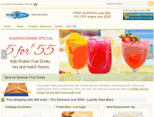 Tablet Screenshot of manageyourweight.com